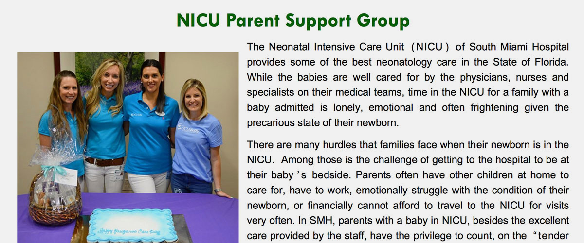 nicu-support NICU Parent Support Group