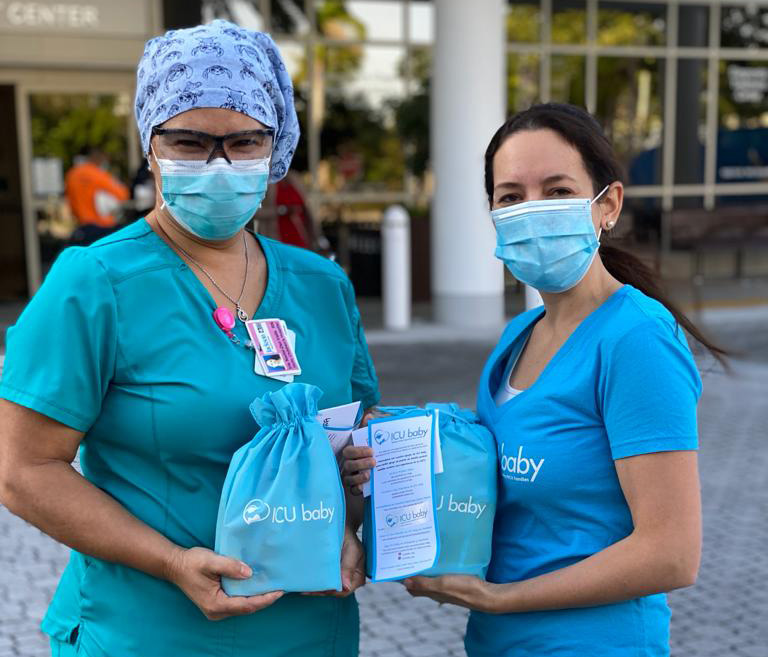 NICU Strong Response | ICU baby staff with nurse