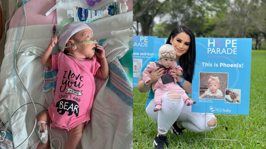 ICU baby | Rise of Phoenix | Parent and child at HOPE Parade
